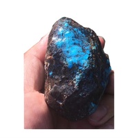 Araignée de taureau foncée turquoises, toile de pierres naturelles, turquoises rugueuses, en cristal, Pyrite