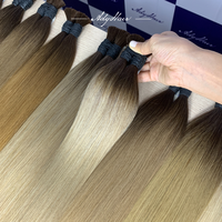 Vente en gros de cheveux humains 100% vietnamiens à cuticule alignée de qualité supérieure, brut russe non transformé OEM, fournisseur d'usine 2025 pour tressage