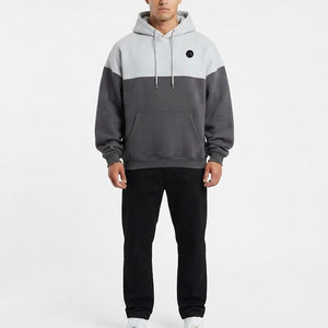 Sweat à capuche épais pour homme, en coton lourd, chaud et confortable, idéal pour le streetwear moderne, les vêtements décontractés et les activités de plein air. - Product Image 1