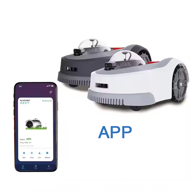 AI Automatic Mower Electric Battery GPS Lawn Mower Robot Mower RTK Cordless Vision Function Grass Cutting Machine