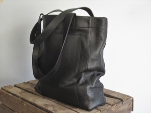 Sac fourre-tout en cuir de vachette grande capacité pour femme, sac à bandoulière portable, LTB-0264 - Product Image 2