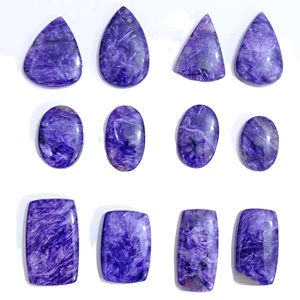 Beautiful Natural Charoite Loose Gemstone Wholesale Mix Shape Cabochon Charoite Loose Gemstone for Use Jewellery Making - Product Image 6