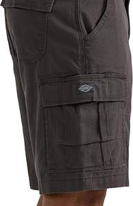 Shorts cargo pour homme en toile 100% coton, imprimés par transfert thermique, taille élastique, coupe standard décontractée, respirant, séchage rapide - Product Image 3