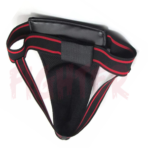 Protège-entrejambe personnalisé OEM avec logo, en coton et coque en plastique, pour hommes, pour le karaté, la boxe, les arts martiaux et l'entraînement MMA - Product Image 2