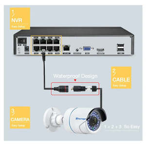 เทคเอจ 8CH POE NVR 6708KR เครื่องบันทึกวิดีโอเครือข่ายขายส่งเครื่องบันทึกวิดีโอเครือข่ายกล้องวงจรปิด - Product Image 1