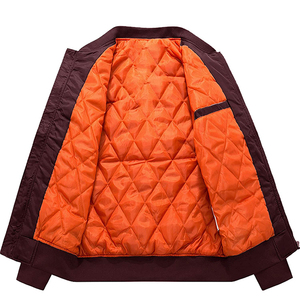 Blouson Bomber Homme 2026 avec Fermeture Éclair, Logo Personnalisé sur le Devant, Coupe-Vent, Respirant, Écologique – En Vente - Product Image 5