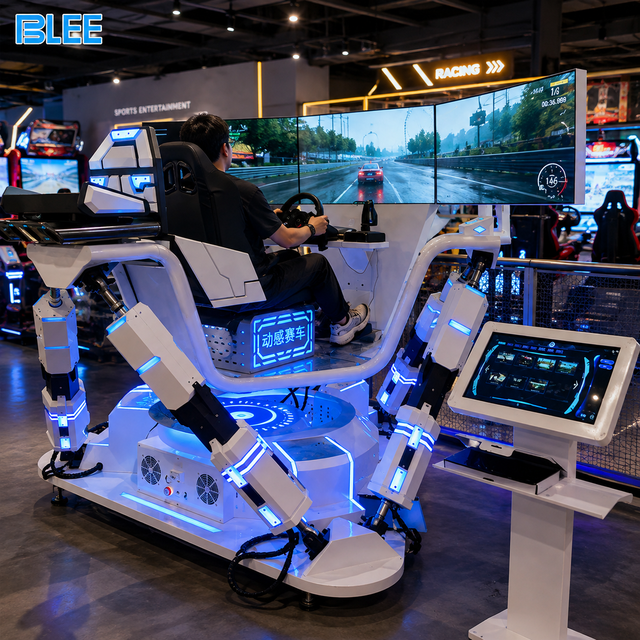 Hot Selling Driving Simulator Cockpit 4D Virtual Reality Game Machine 9d Video Racing Machine Car Driving Simulator for Arcade