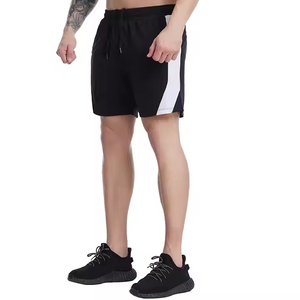 Men's Cool Workout Sports Shorts Gym Fitness Running Sweat-Wicking Quick Dry Shorts Breathable Solid <b>Canvas</b> <b>Plain</b> Dyed Knitted - Product Image 3