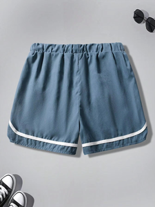 Pantalones Cortos Deportivos Casuales Unisex de Verano, Transpirables, de Secado Rápido, de Algodón/Poliéster/Spandex, con Cordón Ajustable, Tipo Jogger, de Malla - Product Image 2