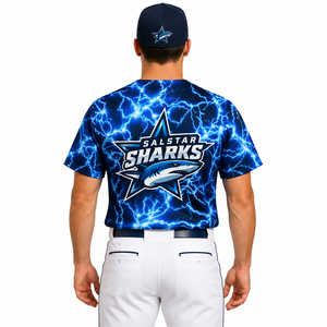Camisetas de Béisbol Personalizadas de Alta Calidad al por Mayor, Nuevas Camisetas de Moda OEM, Uniformes de Béisbol con Logotipo Económico, Tela de Secado Rápido - Product Image 4