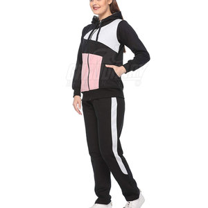 Survêtements pour femmes en coton et polyester, prix de gros, séchage rapide, manches longues - Product Image 3