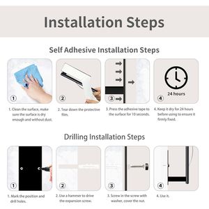 Porte-serviettes en papier à commande d'une seule main avec effet amortissant, accessoire de cuisine sous armoire avec adhésif disponible - Product Image 2