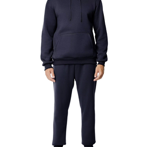 Comfortable Embroidered Winter Sweat <b>Suit</b> 100% Cotton Casual Wear with Front Logo - Product Image 1