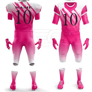 Tenue de football américain professionnelle pour homme, manches courtes, légère, pour entraînement des joueurs - Product Image 6