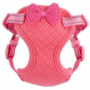 Pettorina per Cani Flam Bowyant Regolabile, in Rete Reversibile e Traspirante con Elegante Papillon di Design - Product Image 2