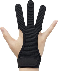 Fournisseur d'exportation de gants de tir à l'arc pour les archers amateurs et compétitifs avec marquage OEM, étiquette privée et fabrication en gros - Product Image 3