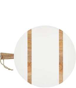 Tabla de Cortar de Madera Personalizable al por Mayor, Rectangular con Rayas Negras, Diseño Antideslizante - Product Image 2
