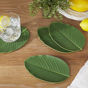 Ensemble de 4 sous-verres pour boissons Accessoires de cuisine au design élégant - Product Image 1