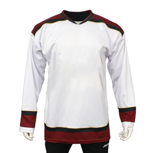 Men's Custom Sublimated Ice Hockey Jersey Three Quarter Sleeve Moisture Wicking Polyester Regular Fit Adult Team Uniforms - Product Image 4