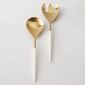 Professional Salad <b>Server</b> Set Metal <b>Buffet</b> Serving Essentials for Catering Companies - Product Image 3
