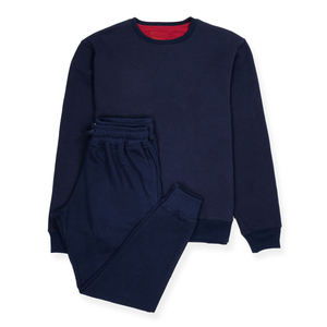 Conjunto de sudadera y pantalón deportivo extragrandes al por mayor para marcas de streetwear estadounidenses, conjuntos de sudadera al por mayor - Product Image 4