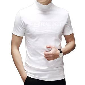 Camisetas Casuales para Hombre, Cuello Redondo, Corte Regular, Logotipo Frontal, 100% Poliéster, Transpirables, Impresión Personalizada, Servicio OEM al por Mayor - Product Image 1