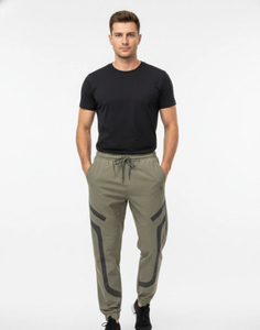 <b>Men's</b> Jogger Casual Sportswear Sweatpants <b>Fleece</b>-<b>Lined</b> Adjustable Ankle Cuffs Elastic Track Pant <b>Trousers</b> - Product Image 3