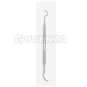 Kit d'outils de nettoyage dentaire manuel 3-en-1 en acier inoxydable : sonde, forceps, miroir buccal – Instruments dentaires professionnels avec poignée ergonomique - Product Image 3
