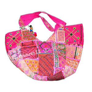 Bolsos Banjara Modernos, Glamurosos y Espaciosos para Mujer, Bolsos de Mano Étnicos Bordados de Estilo Bohemio para Viajes y Compras - Product Image 1