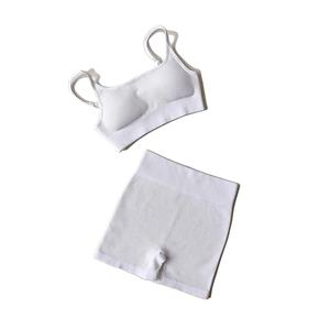 Ensemble de Yoga sans couture femme haut court soutien-gorge Leggings 2 pièces femmes tenue Fitness Gym entraînement Shorts Sport porter Gym costume - Product Image 5