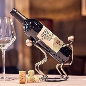 European Style Luxury Style Wine Cabinet Decorative Holder Six Red Wine Glass Hanging Rack Red Wine <b>Basket</b> - Product Image 2