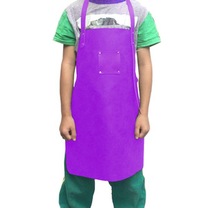 Multi-Purpose Heavy Duty Premium Quality Cowhide Split <b>Leather</b> Sleeveless Drink/Food Use Fire Resistant Breathable Safety <b>Apron</b> - Product Image 4