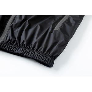 Veste coupe-vent d'été 2026 tendance grande taille à col roulé et fermeture éclair pour homme, style streetwear hip-hop - Product Image 3