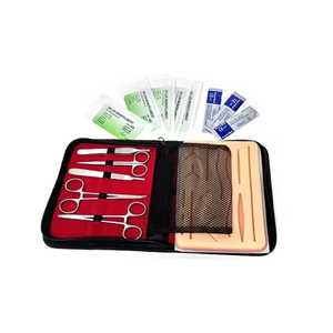 Kit de pratique de suture manuelle en acier inoxydable Salaar Industry pour étudiants en médecine |   Coussin de suture réutilisable avec aiguille, certifié CE - Product Image 1
