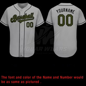 Camiseta de béisbol moderna para hombre, material ligero y transpirable, ideal para el día del partido y entrenamiento, con un look elegante. - Product Image 5