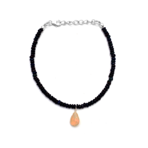 Natural Ethiopian <b>Opal</b> Classic Fashionable Strand <b>Bracelet</b> 925 Sterling Silver Smooth Gemstone Handmade Unique Design High - Product Image 1