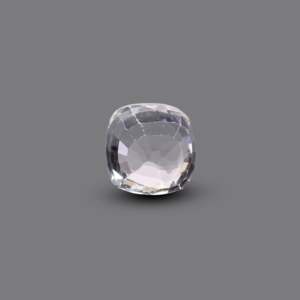 เพทายสีขาวธรรมชาติ 3.9 กะรัต รูปไข่ สำหรับเครื่องประดับชั้นดี - Product Image 2