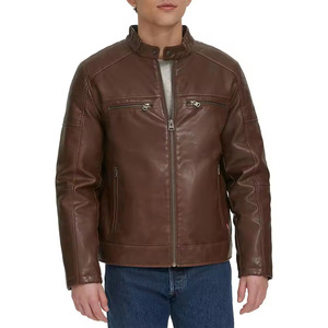 High Quality Soft Material With Modern Design <b>Men</b> <b>Leather</b> <b>Jacket</b> Daily Use Winter <b>Jacket</b> <b>Men</b> <b>Leather</b> <b>Jacket</b> - Product Image 1