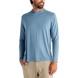 OEM Latest Design Fishing Hoodie Custom Breathable Lightweight Made In Pakistan Loose Fit Polyester <b>Sun</b> Protection Men Shirt - Product Image 3