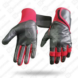 Guantes de Bateo de Béisbol de Cuero Cabretta, Guantes de Béisbol Profesionales Transpirables, Ligeros, Antideslizantes, Hechos a Medida para Mano Izquierda o Derecha - Product Image 2
