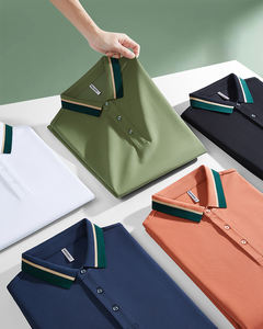 เสื้อเชิ้ตผู้ชายคุณภาพสูงขายส่ง ผ้าฝ้าย 100% กันยับ ระบายอากาศดี สวมใส่สบาย ปรับแต่งได้ น้ำหนักผ้า 220 กรัม - Product Image 6