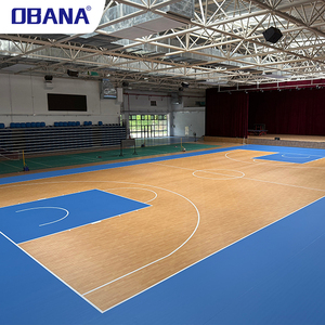 Revêtement de sol sportif en PVC souple en gros pour terrains de basketball intérieurs, terrains de sport et événements de <span class=keywords><strong>jardin</strong></span> - Revêtement et tapis en vinyle durables - Product Image 4