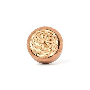 Great quality <b>furniture</b> accessories stylish cabinet <b>handles</b> and <b>knobs</b> natural rattan <b>knob</b> <b>handle</b> - Product Image 3