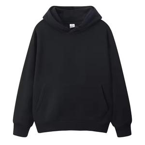 เสื้อฮู้ดผู้ชายสีเบจ ทรงปกติ ผ้าถักผสมฝ้าย 50% มีกระเป๋าหน้า สไตล์วินเทอร์ แนวอาร์แวนท์การ์ด คูลเจอร์ครูว์ ใส่สบาย - Product Image 5