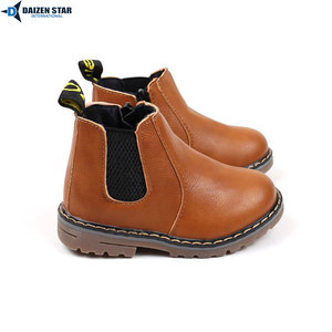 Botas Escolares DAIZEN STAR INTERNATIONAL - Parte Superior de Cuero Genuino con Cierre de Cordones/Hook and Loop/Velcro, Altura al Tobillo/Media Pierna, para Todas las Temporadas - Product Image 3