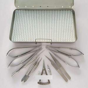 Micro surgery set Micro <b>needle</b> holder scissors Micro Surgical instruments - Product Image 1