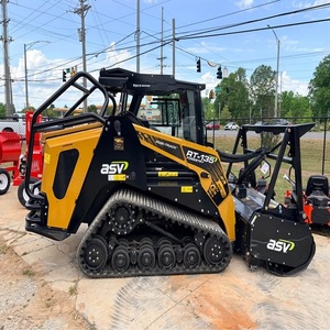 Chargeuse compacte ASV fiable avec broyeur conçue pour les travaux de construction lourde et les opérations agricoles sur le terrain, rendement élevé - Product Image 2