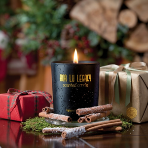 Vela Aromática de Cera de Soja para Aliviar el Estrés - Aroma a Naranja, Decoración Moderna para Habitaciones de Hotel - Product Image 2