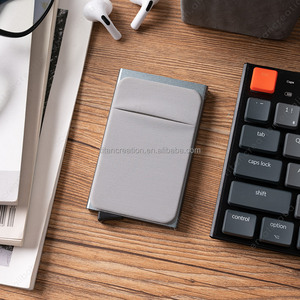 TWM110c Smart RFID-blockierende Schlanke Geldorganisator-Brieftasche Metall Pop-up Kartenhalter für Geschenke - Product Image 6