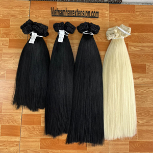 Máquina de Extensiones de Cabello Vietnamita de Doble Trama, Extensiones de Cabello Remy Vietnamita de 100g, Longitud de 8 a 32 Pulgadas - Product Image 1